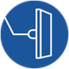 rimsa - monitor support arm icon - or lights